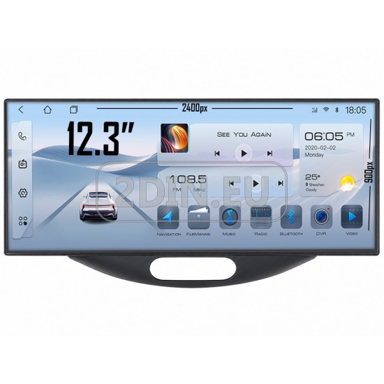 HYUNDAI I10 - 12.3" МУЛТИМЕДИЯ / Навигация android 16